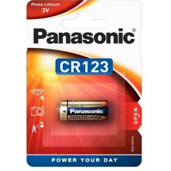 Panasonic CR123 baterija